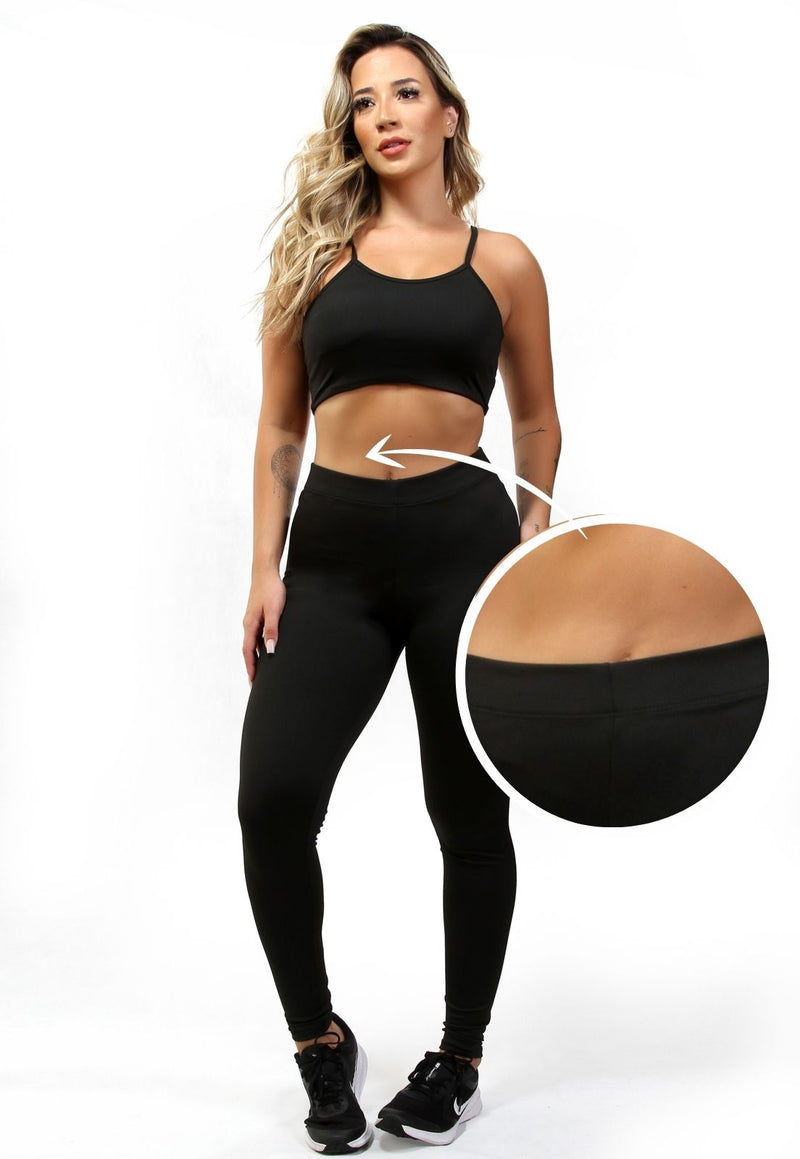 Conjunto fitness Basic (calça+top)