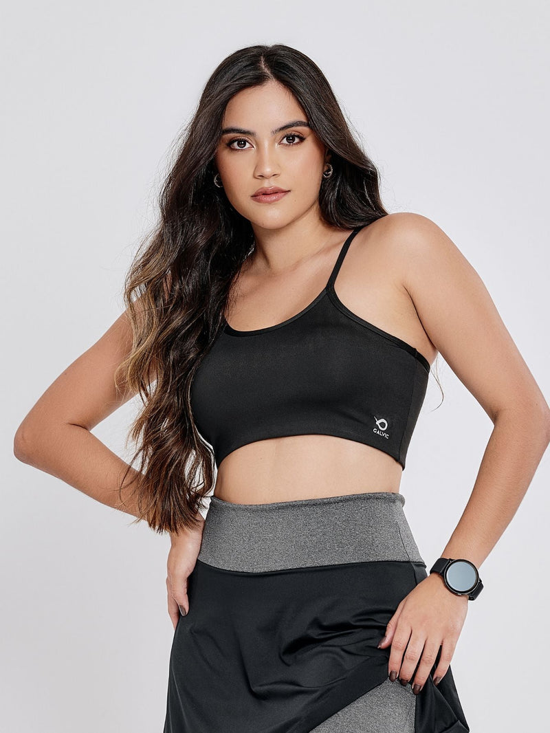 Top c/bojo Basic Preto