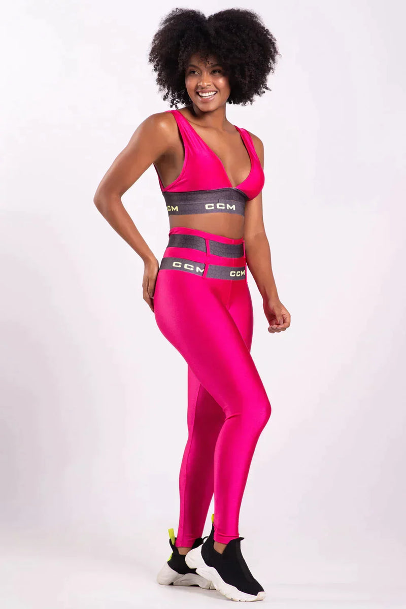 Conjunto de Fitness Rosa Endar: Estilo y Comodidad para tu Entrenamiento