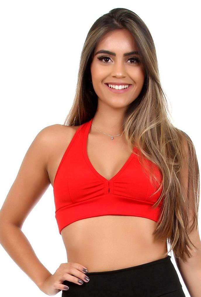 Kit 3 Top Fitness sem Bojo Cores Variadas