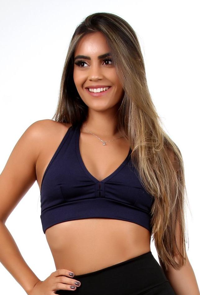 Kit 3 Top Fitness sem Bojo Cores Variadas