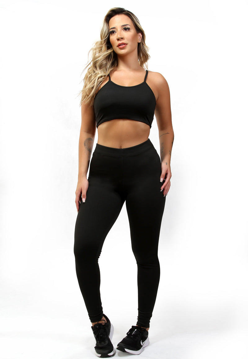 Conjunto fitness Basic (calça+top)