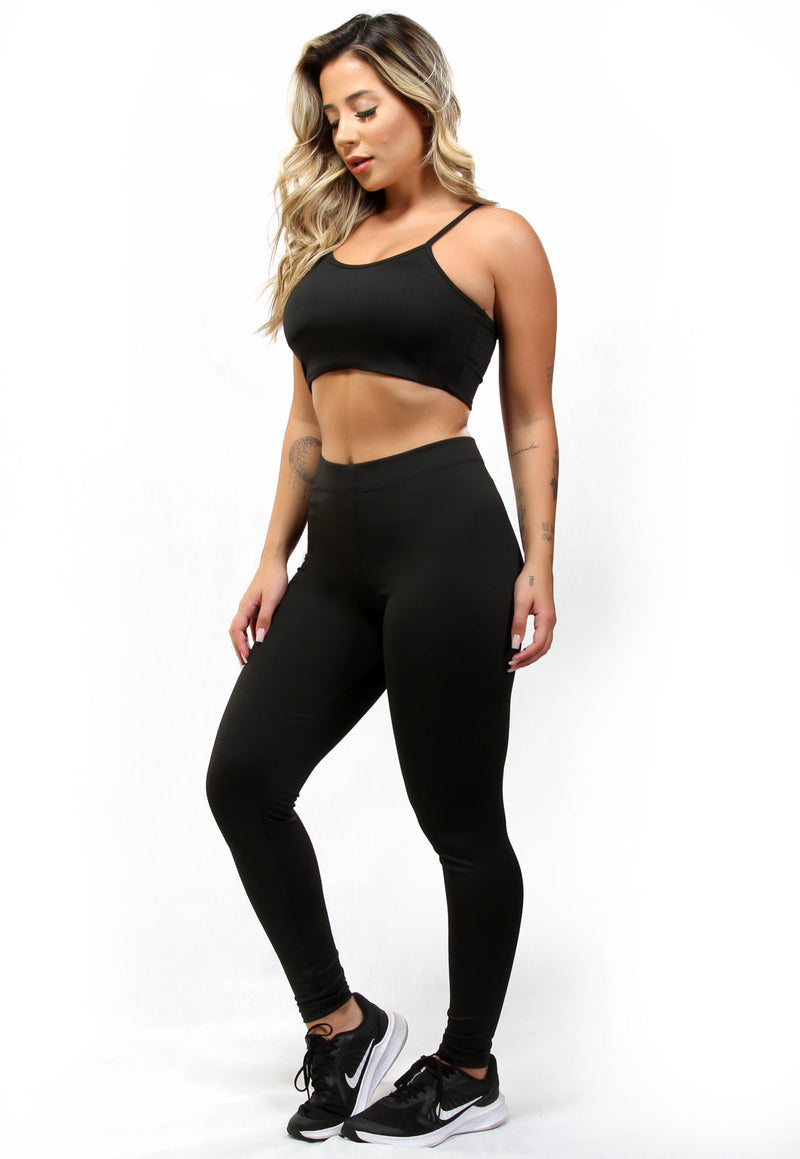 Conjunto fitness Basic (calça+top)