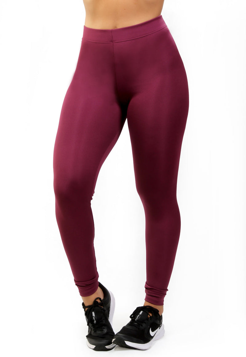 Calça Legging Basic Vinho